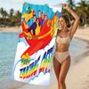 Beach Towel with The Wiggles Pattern - soft,absorbent,machine washable Lightweight&Modern,swimming,Travel Essentials