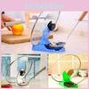Sleek Plastic Kitchen Pan Pot Cover Holder With Multifunctional Use And Classic Design