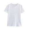 Kaslead New Arrival Women's Fashion Style Multi-Color Selection Double-Sided Cloth Silm Short Sleeve round Neck T-shirt 4174378