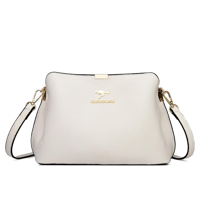 Легкая роскошная ретро женская сумка через плечо, высококачественная модная женская сумка через плечо, расширяемый дизайн, большая вместимость, сумка для матери