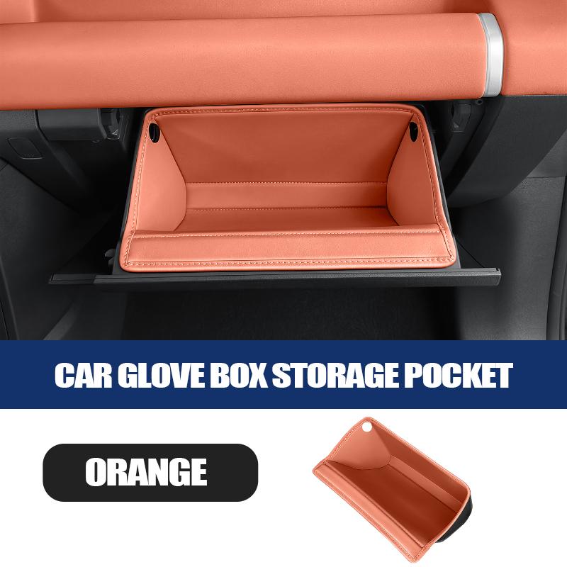 Car Glove Box Storage Pocket for BYD Ti 7 2025 2026 Co-Pilot Storage Box Mat Interior Accessories
