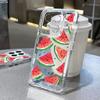 Cute Summer Fruit Print Phone Case For Xiaomi 13T 11T Poco X6 X5 Pro Redmi Note 13 12 Pro 11 Clear Strawberry Soft Silicone Shockproof Cover