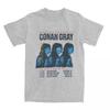 Мужские футболки Conan Gray Found Heaven 100% Хлопок Летние футболки с коротким рукавом Круглый вырез Харадзюку Футболка Большого размера 5XL 6XL