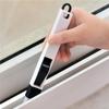 Щетка для чистки оконных пазов, инструменты для уборки дома, щетка для очистки компьютерных слотов, щетка для клавиатуры, щель, лопата для пыли, очиститель дорожек