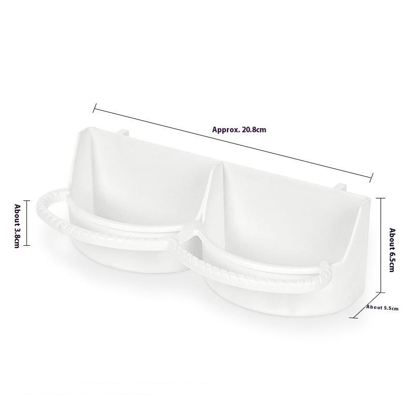 2 шт. Двойная кормушка для птиц, кормушка для воды, кормушка, кормушка для птиц, подвешиваемая на клетку, большая вместимость, принадлежности для кормления водой