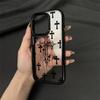 Темный крест для Apple 16promax Полный пакет Противоударный чехол для телефона 16 Простой для IPhone 15 Защита 14
