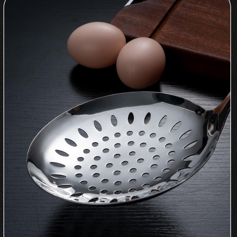 HANYANG Лопатка из нержавеющей стали, кухонная утварь, лопаточка с деревянной ручкой, кухонная лопатка