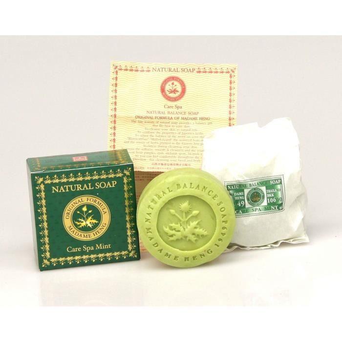 Savon - Madame Heng - 150g - Vitamine E - Extrait de Menthe - Sans Parabène