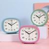 Nordic simple alarm clock student bedside silent clock multi-functional desktop ornament small desk clock desk quartz clock