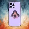 A-Aphmau Мяу Аниме Кошки Чехол для Телефона Для iPhone17,16,15,14,13,12,11 Plus,Pro Max Мягкий Черный Чехол