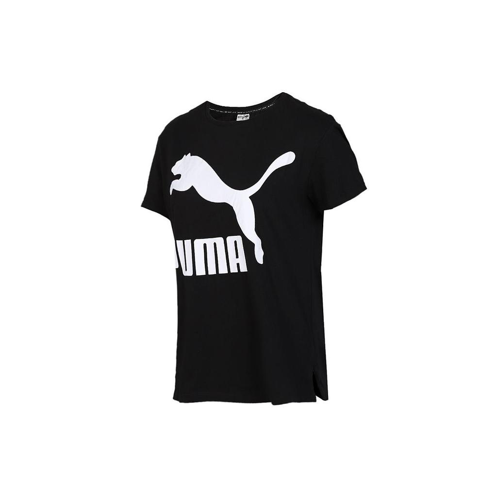 Puma Футболка с логотипом Classics, женская, черная 596512-01