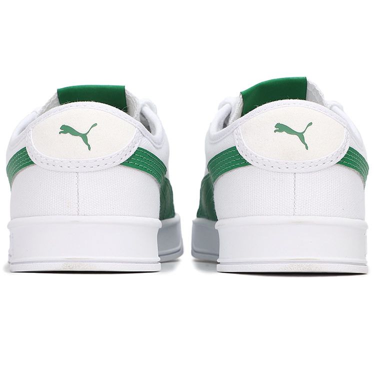 Puma Кроссовки унисекс Smash v2 Vulc CV White Amazon Green 365968-08