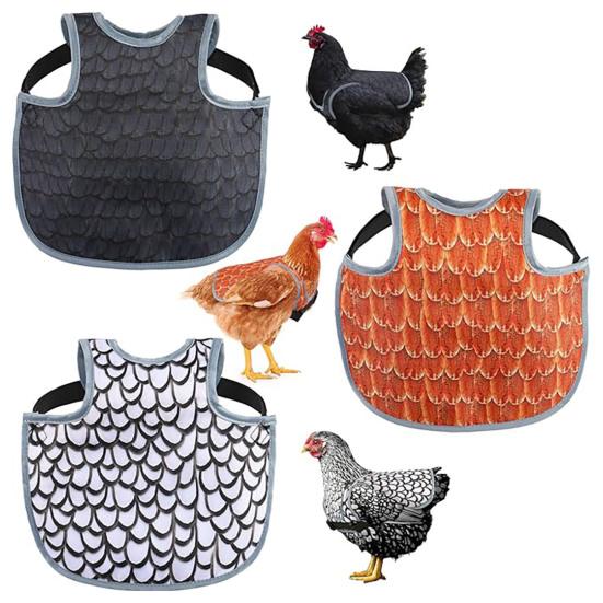 Chicken Saddle for Hens Waterproof Chicken Apron Back Protector