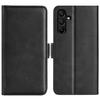 Dual-side Magnetic Buckle Horizontal Flip Leather Phone Case