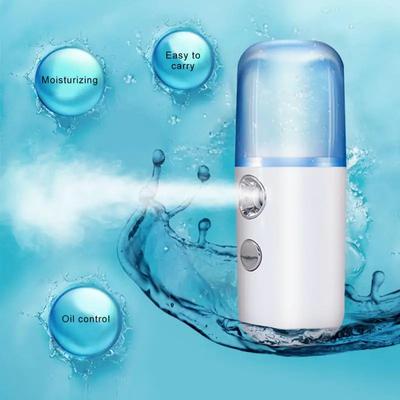 Распылитель для лица Nano Mist USB перезаряжаемый портативный водоудерживающий аппарат Cool Mist Maker Fogger уход за лицом ручной мини-увлажнитель