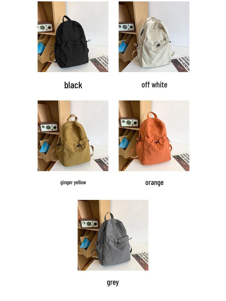 Японский рюкзак из плиссированного нейлона - Большой, Легкий, Повседневный, для Путешествий и Колледжа, Сумка для Ноутбука для Мужчин и Женщин