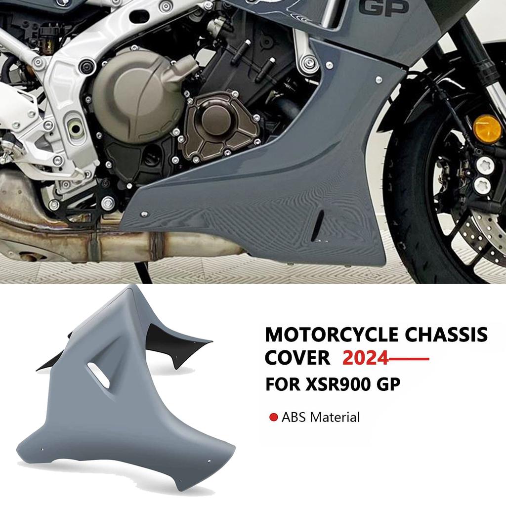For Motorcycle Accessories Engine Chassis Shroud Exhaust Shield Guard Protection Cover Fairing XSR900 GP XSR900GP 2024 2025