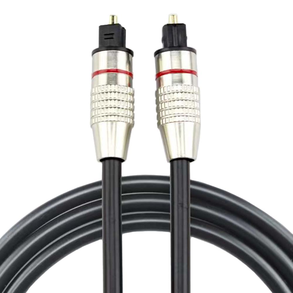 Kabel optyczny 200cm toslink przewód audio 5mm solidny spdif cyfrowy 2 metry