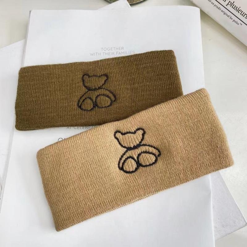 Осень и зима повседневная мода головной убор повязка на голову вязаная повязка на голову резинка для волос теплая защита лба спортивная повязка на голову косынка