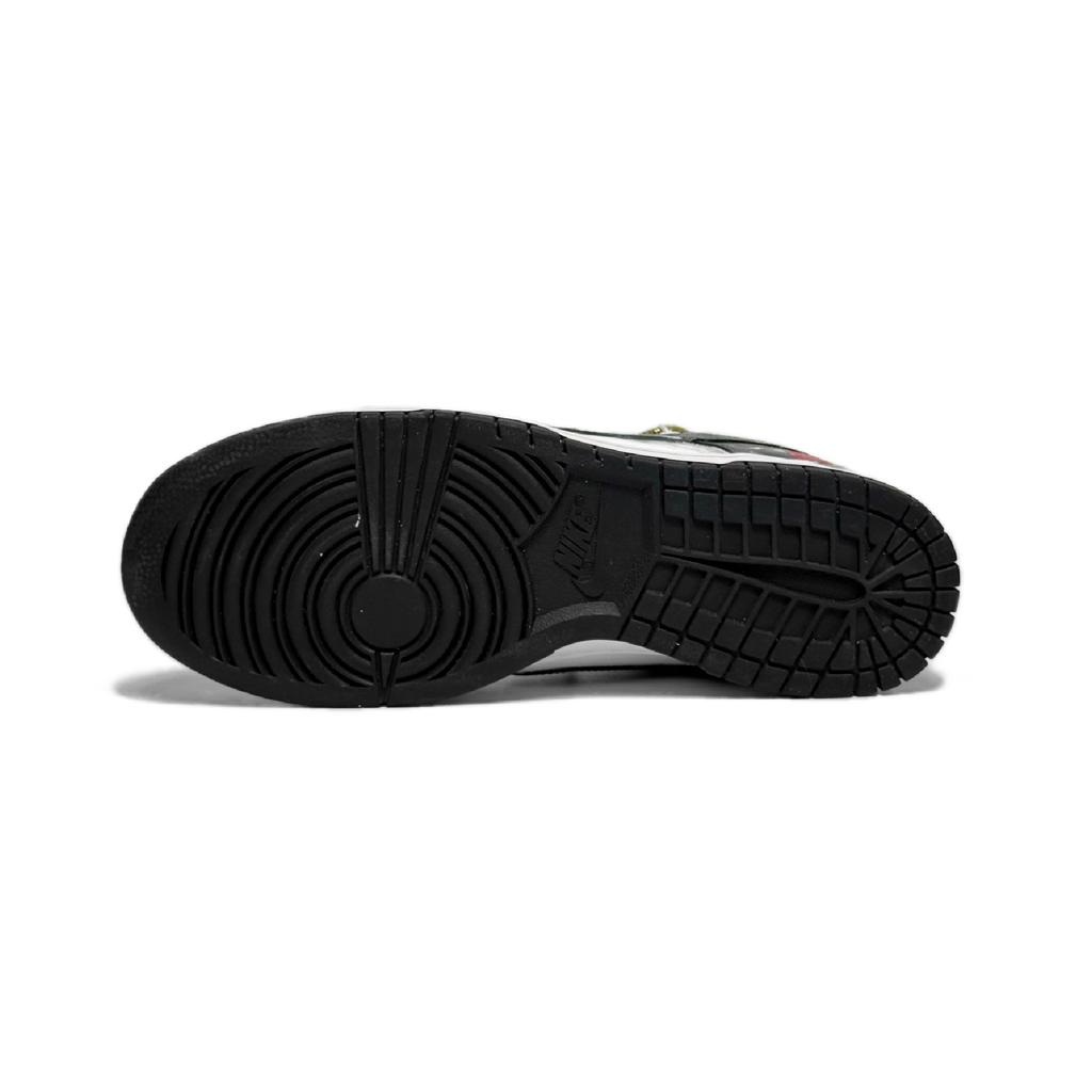Nike Кроссовки Dunk Immediate Success Кожаные Устойчивые к истиранию Низкие Скейтбордические Унисекс Черно-белые HF5441-100(Team610-SBOX)