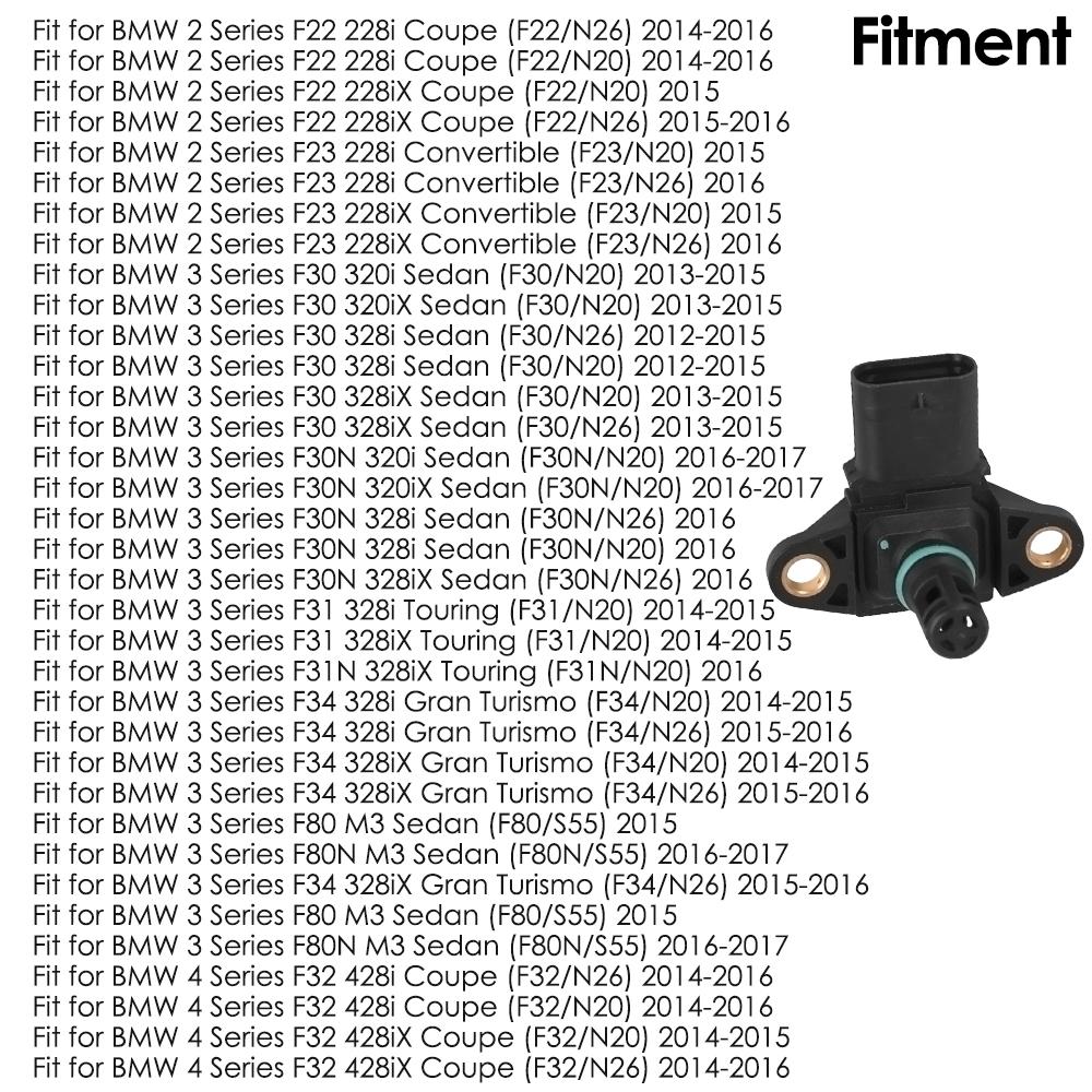 1 шт. 13627843531 Датчик давления MAP для BMW 3.5 135I и 335I N20 N54 Автомобильные аксессуары