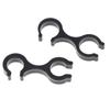 4Pcs 8Shape Trekking Pole Clips Strong ABS Quick Release Holders for Backpacks Hiking Accessories Lightweight Gear