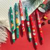 Home Decor Deer Elementary School Stationery Xmas Tree Santa Claus Christmas Ballpoint Pen