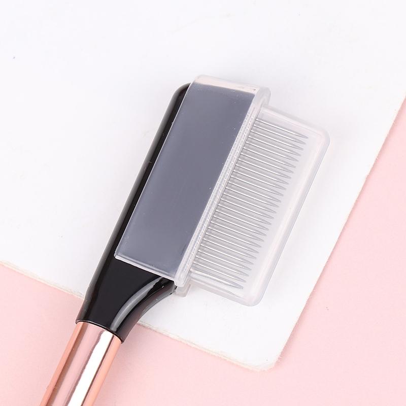 Красота сепаратора для ресниц, портативная щетка для ресниц, расческа, тушь для завивки ресниц, инструменты для расчесывания ресниц из нержавеющей стали