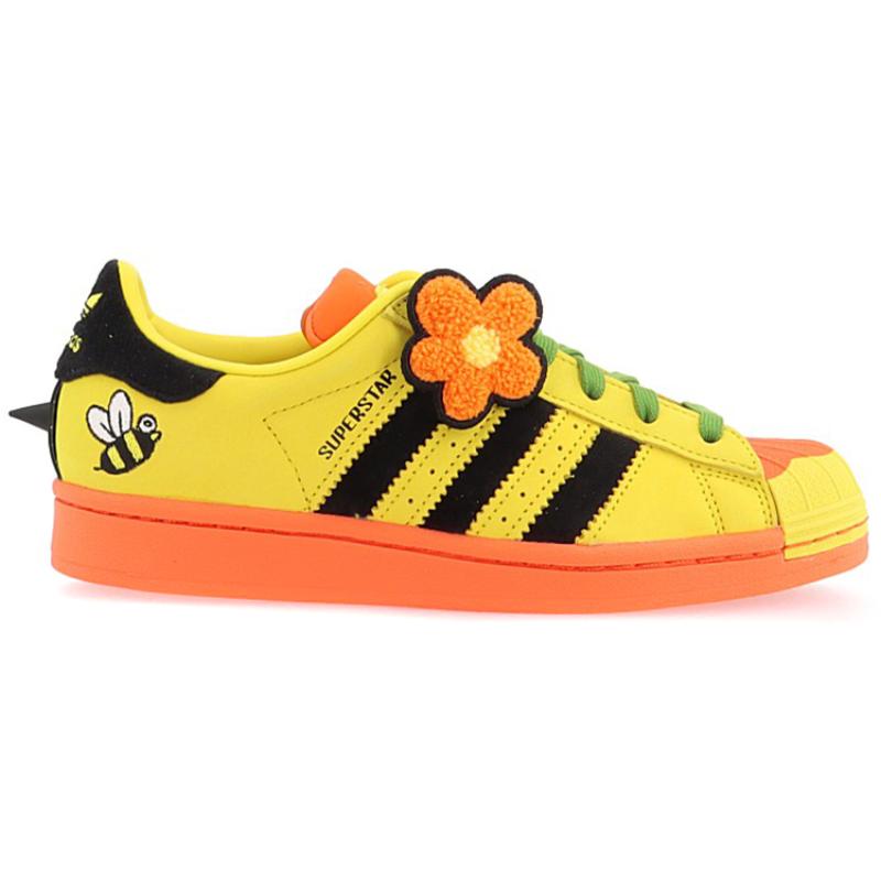 adidas Кроссовки Melting Sadness X Adidas Superstar 'Bee With You Pack Yellow' FZ5254