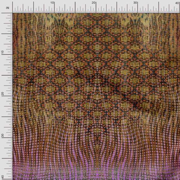 Soimoi Ткань японский креп-сатин этнический панельный принт ткань на метр 42 дюйма