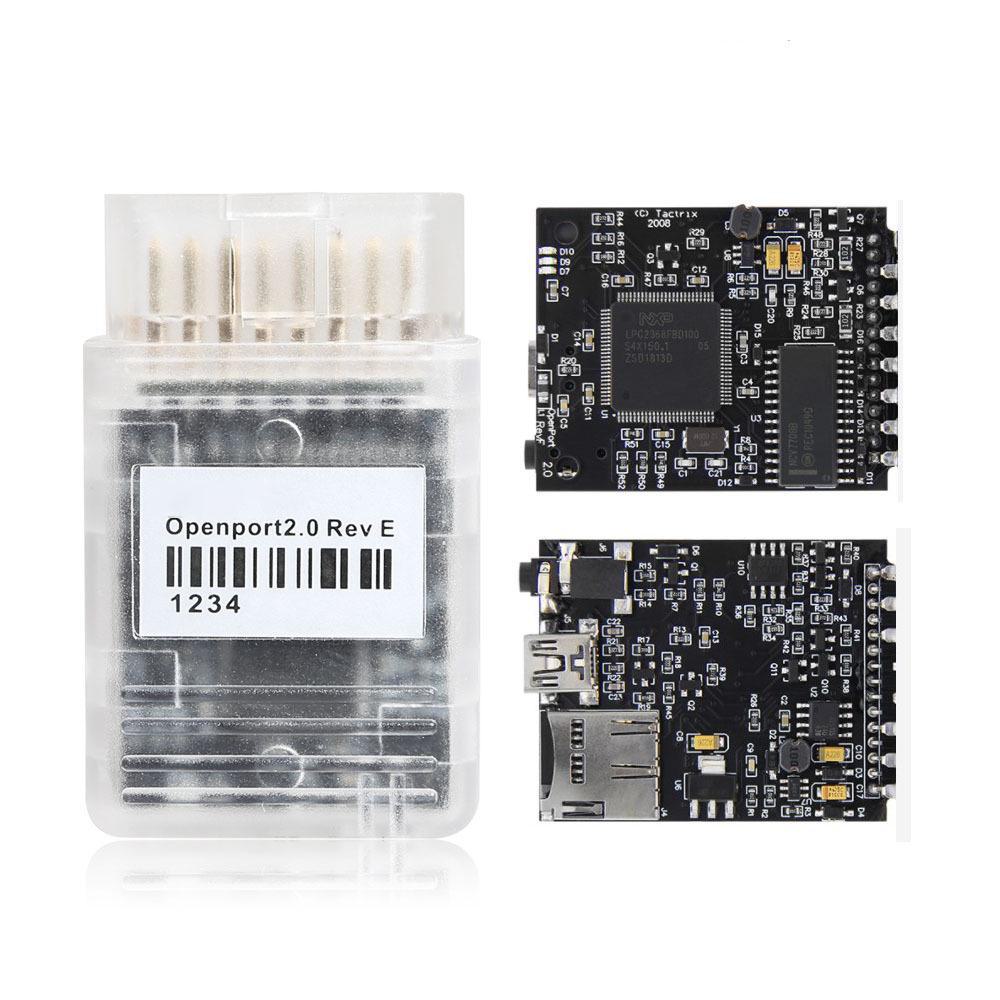 Инструмент для прошивки ЭБУ Openport 2.0 с позолоченным разъемом для диагностики автомобиля