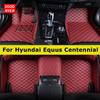 DOODRYER Custom Car Floor Mats For Hyundai Equus Centennial 2009-2024 Auto Carpets Foot Coche Accessorie