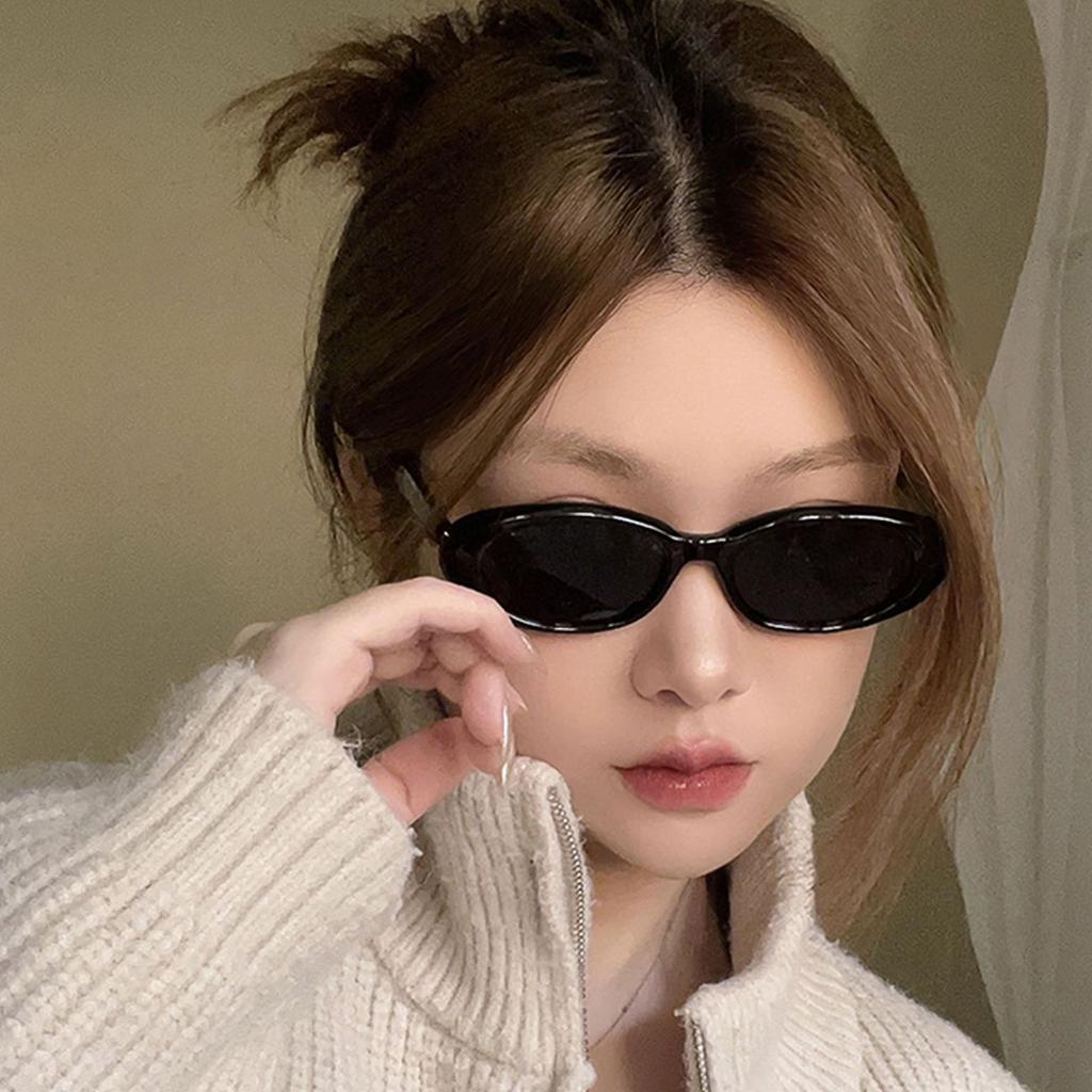 2 шт. Стильные и простые женские ретро-очки High Sense, маленькие овальные очки, солнцезащитные очки для женщин и мужчин, солнцезащитные очки против синего света