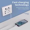 Комплект из 1 шт., адаптер Lightning Female to USB C Male, подходит для зарядки и передачи данных