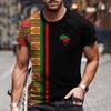 Men’s T Shirt Ethnic Tribal Dashiki T-Shirts Patterns 3D Print Men Short Sleeve O Neck Harajuku Tees Tops Clothing Size XXS-6XL