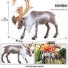 Игровой набор «Белый лис и олень»: Детский когнитивный симуляционный орнамент