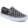 Vans Черные оловянные кроссовки унисекс без шнуровки в шахматную клетку VN000EYEBPJ