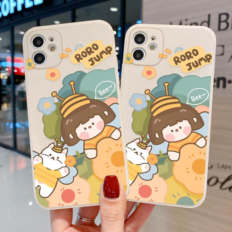 Phone Case for iPhone 11 13 XR 15 14 Pro Max iPhone 12 16 7 8 Plus XS Max Samsung A15 A55 A05 Redmi 12 13C 13 9 OPPO A16 A18 Vivo Y17S Y12 Huawei P40