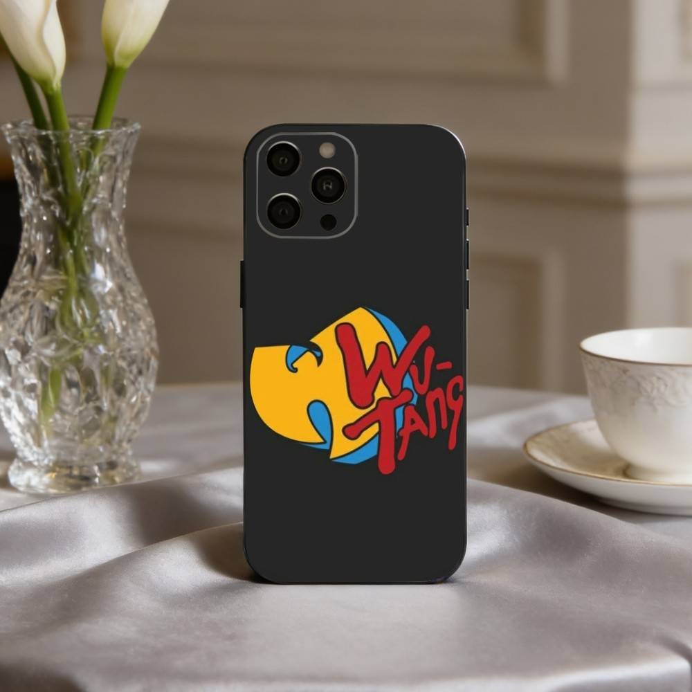 Чехол для телефона Wu-Tang Wu T-Tang C-Clan Ultra для iPhone 17,16,15,14,13,12,11 Plus,Pro Max,XS, Мягкий силиконовый черный чехол