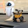 Робот Wall-E Wall E и EVE ПВХ Фигурки Действия Коллекция Модель Игрушки Куклы 6см10см Для Детей Рождественский Подарок