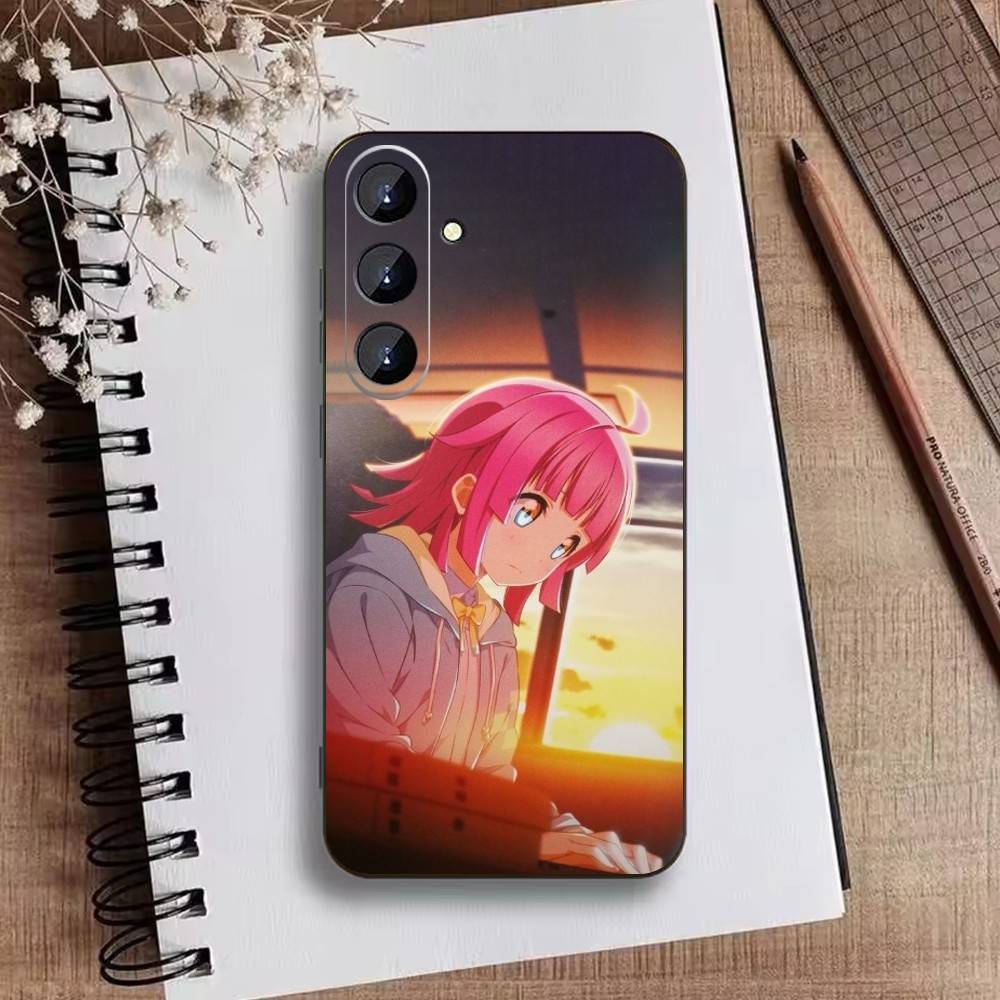 Чехол для телефона Love Live Тэннодзи Рина Для Samsung Galaxy A73, A72, A71, A70, A52, A51 Другие Мягкий Черный Чехол