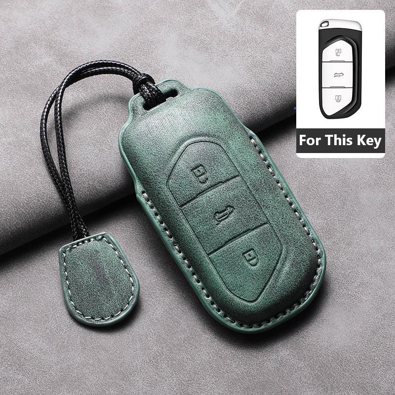 Чехол для автомобильного пульта ключа для VOYAH Free Dream PHEV i-Land 2025 Чехол для ключа из овечьей замши Оболочка Брелок Защитные брелоки Аксессуары