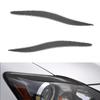 Накладка на фары из углеродного волокна для Lexus IS250 IS300 IS350 2006 2007 2008 2009 2010 2011 2012 Аксессуар для стайлинга автомобиля