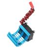 RC Motor Heatsink with Cooling Fan, Aluminum Alloy Blue 5V Cooling System for 2838 2845 Brushless Motor 370 380 390 Carbon Brush