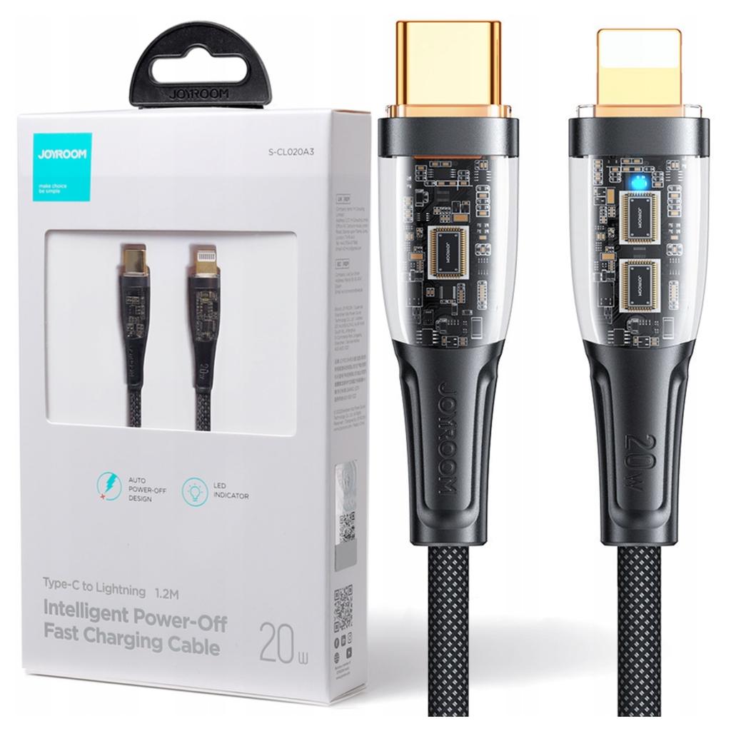Kabel Do Usb-C Lightning 20W 1.2M Joyroom S-Cl020A3 (Czarny)