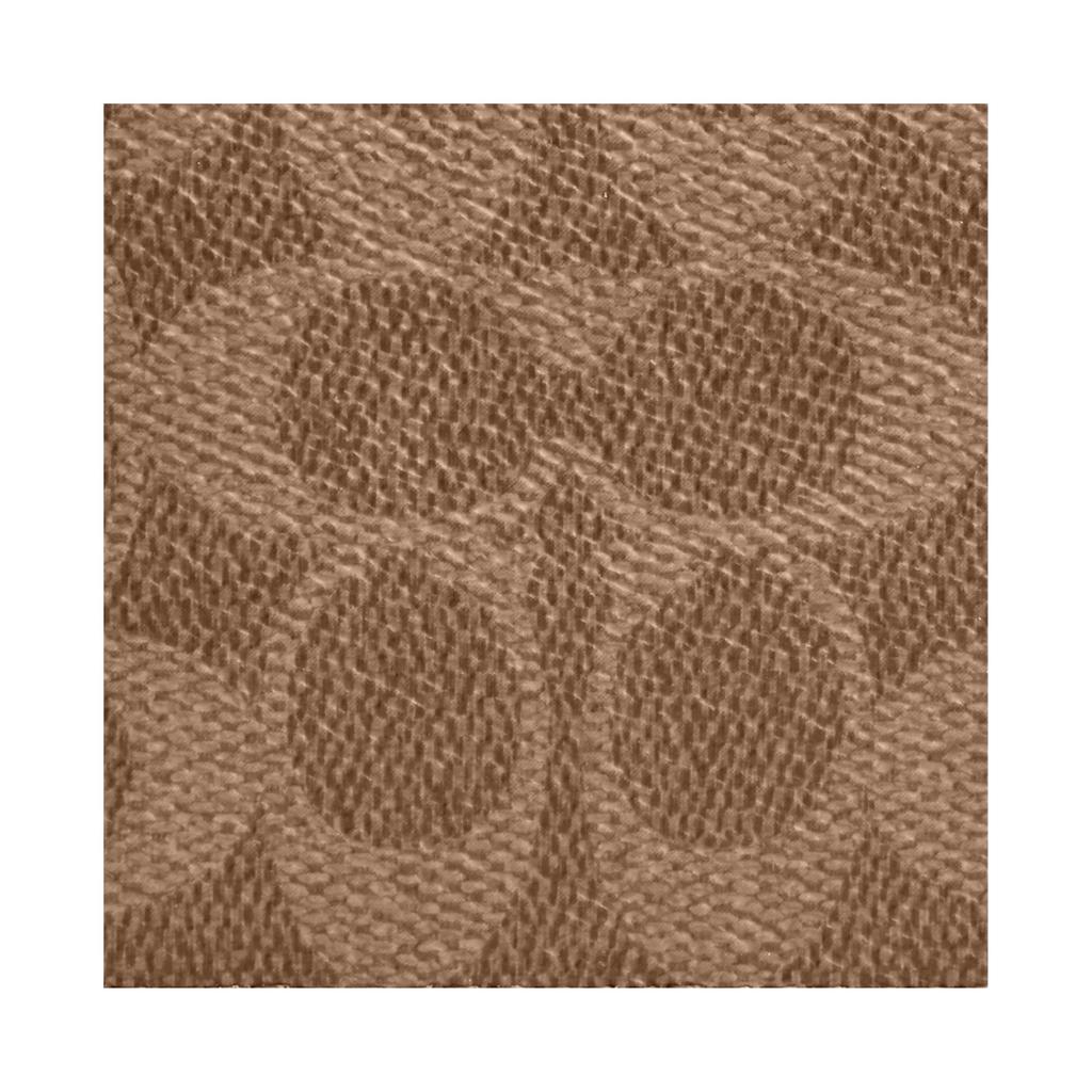 Новый кошелек COACH из канвы с покрытием, с трубами, мужской, коричневый и черный, CY394-QBNRX