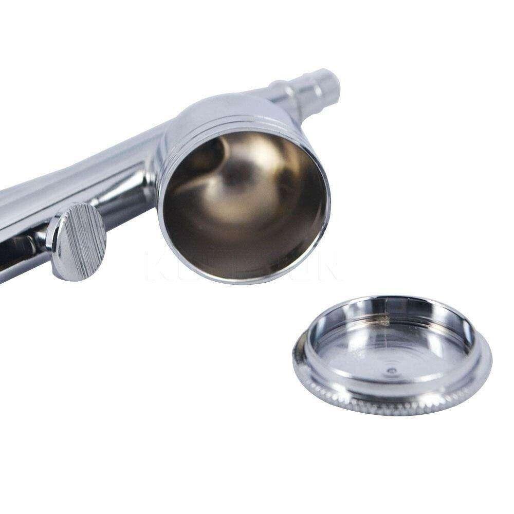 Airless Air Gravity Model Spraying Torch Dual Action HD-130 Mini Airbrush 0.3mm 2 Strokes Feed Spray Torch Face Art Beauty