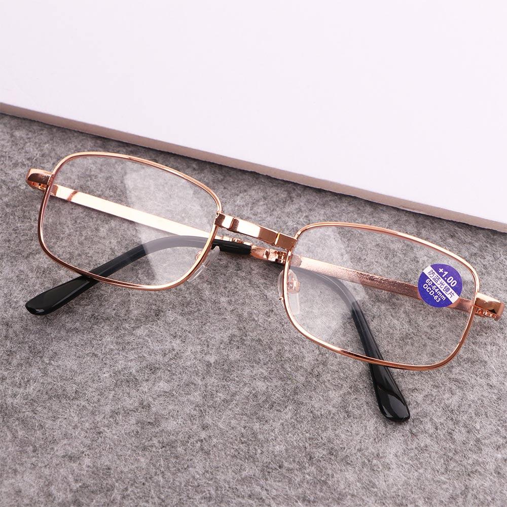 High Definition Crystal Folding Anti-fatigue Reading Glasses Old man Presbyonic Glasses Eyeglass