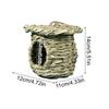 Hummingbird House Outdoor Garden Decoration Birdhouses Hut Bird Nesting House For Sparrow Parakeet Parrot Cockatiel Finch Canary