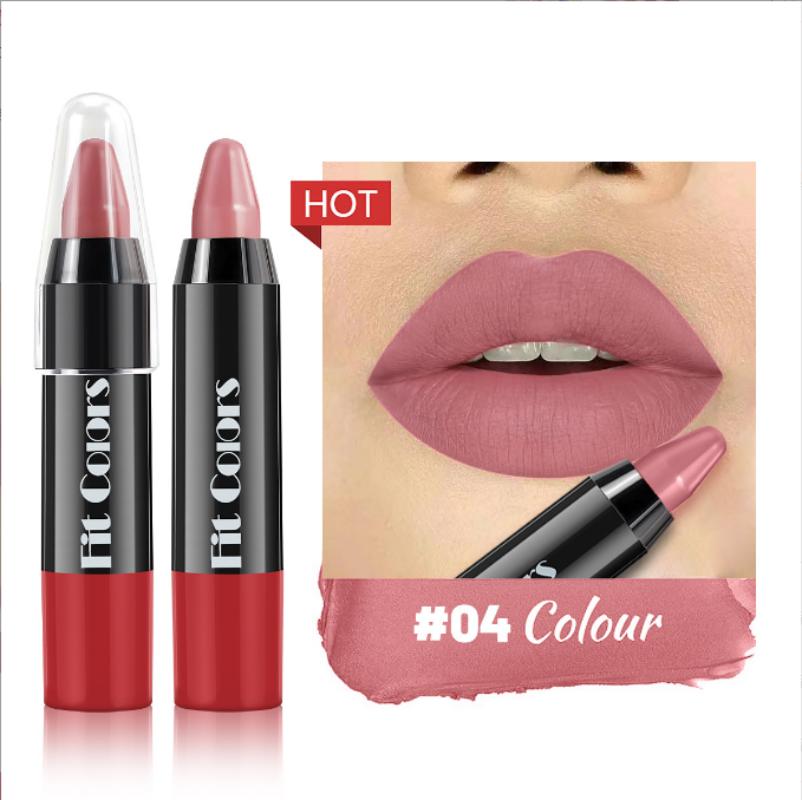 Matte Lipstick Lasting Women Sexy Red Velvet Lip Tint Lip Glaze Makeup Cosmetics Matte Lip Crayon